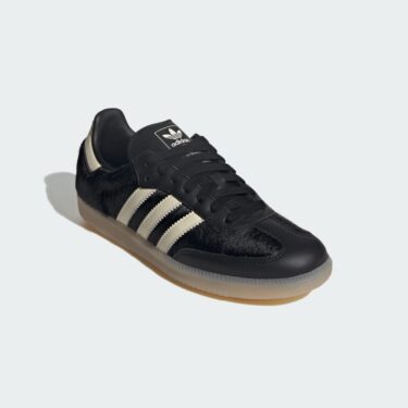 【2025年 10/22 発売】adidas Originals SAMBA OG “Bruce Core Black/Cream White/Gum” (アディダス オリジナルス サンバ “ブラック/ホワイト/ガム”) [KJ8900]