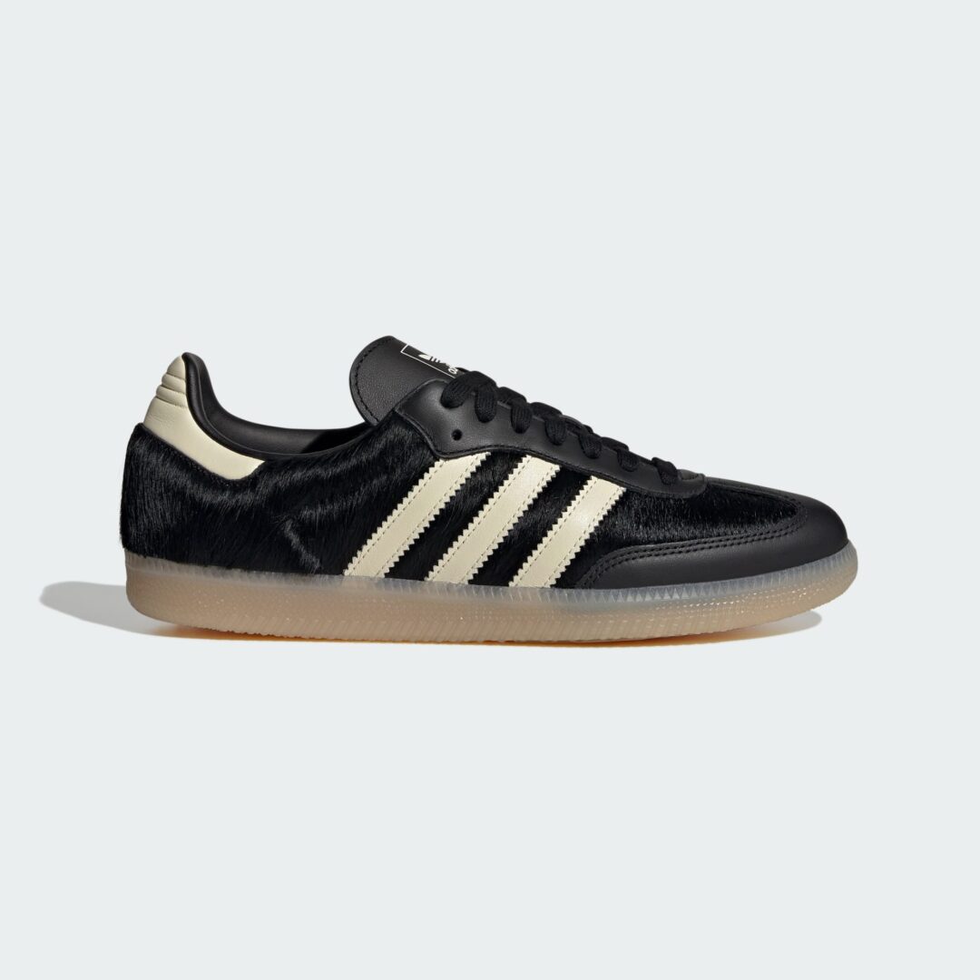 【2025年 10/22 発売】adidas Originals SAMBA OG “Core Black/Cream White/Gum” (アディダス オリジナルス サンバ “ブラック/ホワイト/ガム”) [KJ8900]