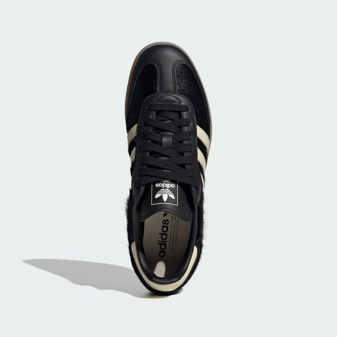 【2025年 10/22 発売】adidas Originals SAMBA OG “Core Black/Cream White/Gum” (アディダス オリジナルス サンバ “ブラック/ホワイト/ガム”) [KJ8900]