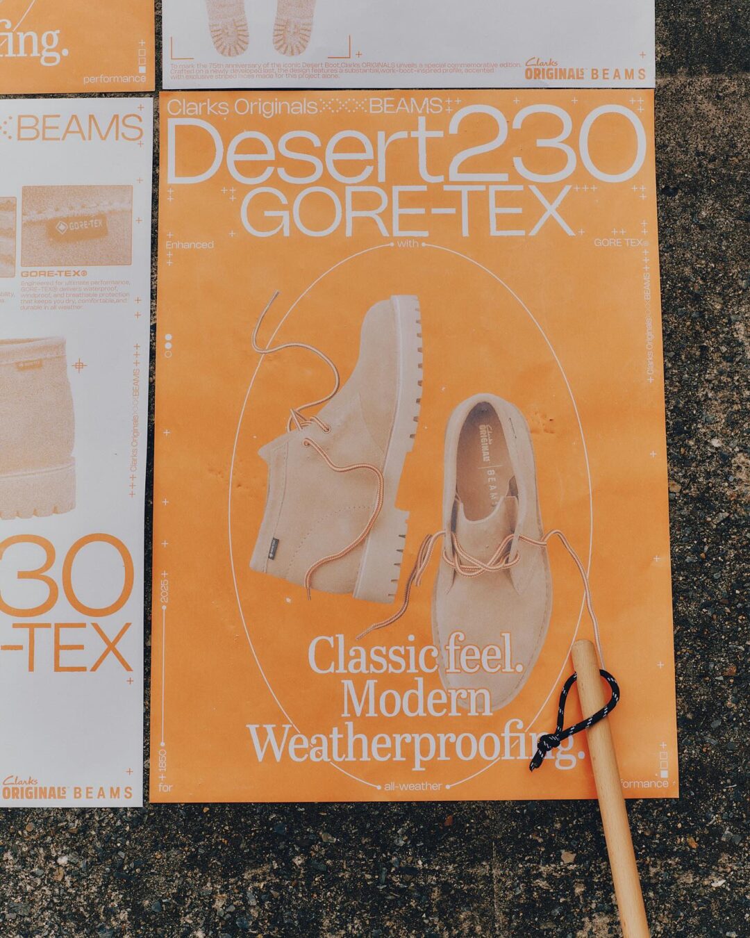 BEAMS × Clarks ORIGINALS “Desert230 GTX”が2025年 10/25 発売 (ビームス クラークス ゴアテックス GORE-TEX)