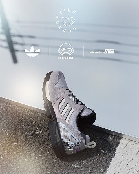 【2025年 10/25 発売】adidas Originals ZX 8000 “offspring x mita sneakers” “CONSORTIUM” (アディダス オリジナルス ゼットエックス ミタスニーカーズ オフスプリング) [IH4088]