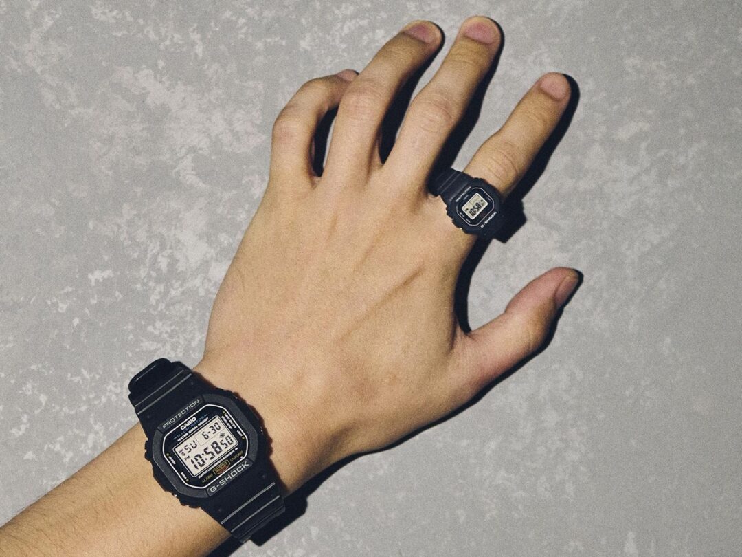 指輪サイズの“G-SHOCK”「DWN-5600」が2025年 11/8 発売 (Gショック ジーショック CASIO RING WATCH カシオ リングウォッチ)