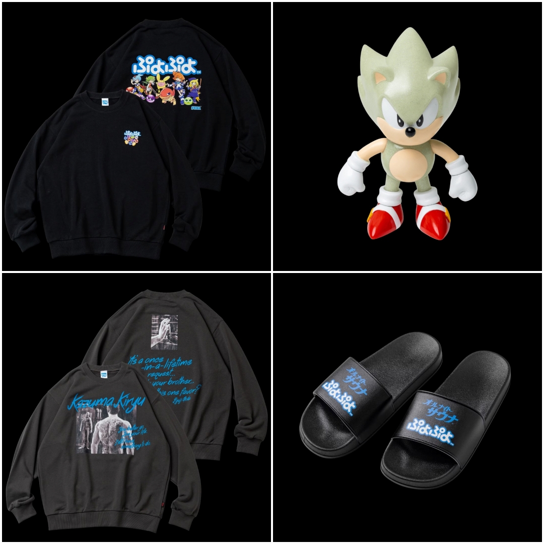 FREAK’S STOREが「SEGA 65周年」を祝うコラボアイテムが2025年 11/5 発売 (フリークスストア セガ)