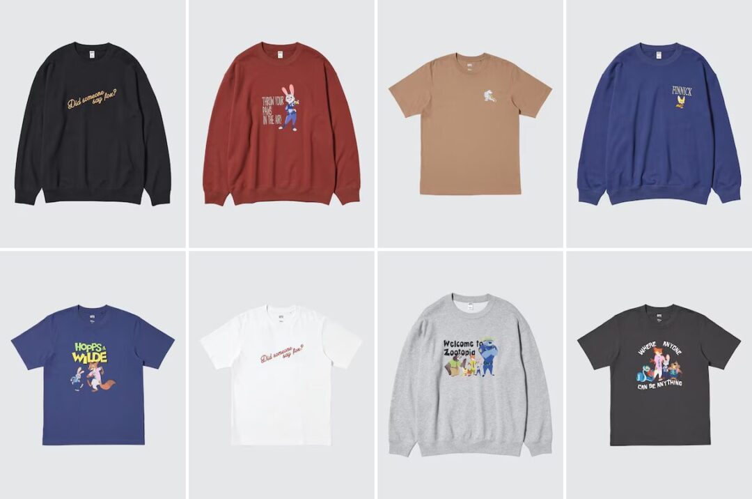 UNIQLO UT × ズートピア コラボが11月下旬 発売 (ユニクロ Zootopia)