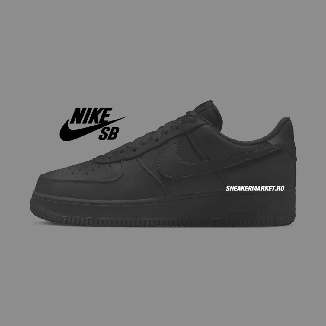【2026年 夏 発売予定】NIKE SB × AIR FORCE 1 LOW SP "Triple Black" (ナイキ SB エア フォース 1) [IW8068-001]