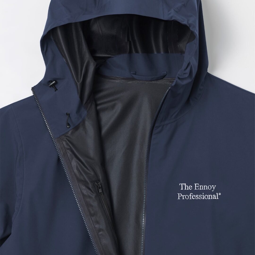 【2025年 10月 発売予定】ENNOY 2025 AW “3LAYER SHELL HOODIE NYLON 100%” (エンノイ)