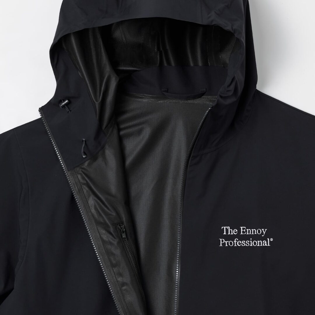 【2025年 10月 発売予定】ENNOY 2025 AW “3LAYER SHELL HOODIE NYLON 100%” (エンノイ)
