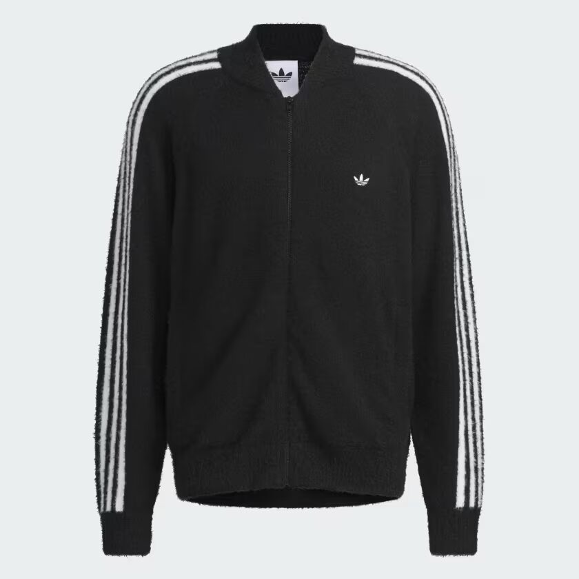 ニット構造の”アディダス オリジナルス ルーズフィット トラックトップ”が2025年 10/8 発売 (adidas Originals KNIT SST) [KD9395/KD9396/KD9397/KG5091]