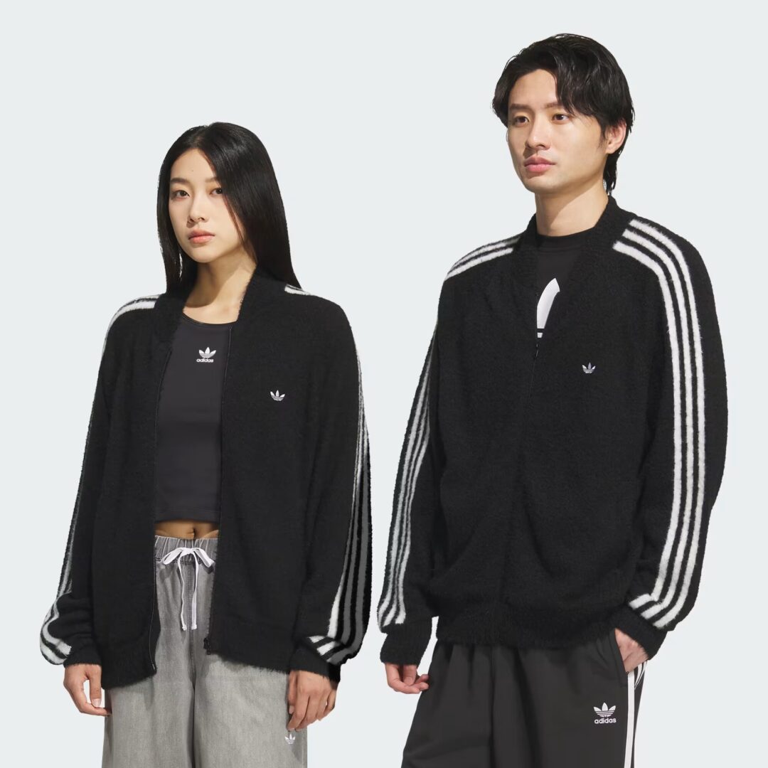 ニット構造の”アディダス オリジナルス ルーズフィット トラックトップ”が2025年 10/8 発売 (adidas Originals KNIT SST) [KD9395/KD9396/KD9397/KG5091]