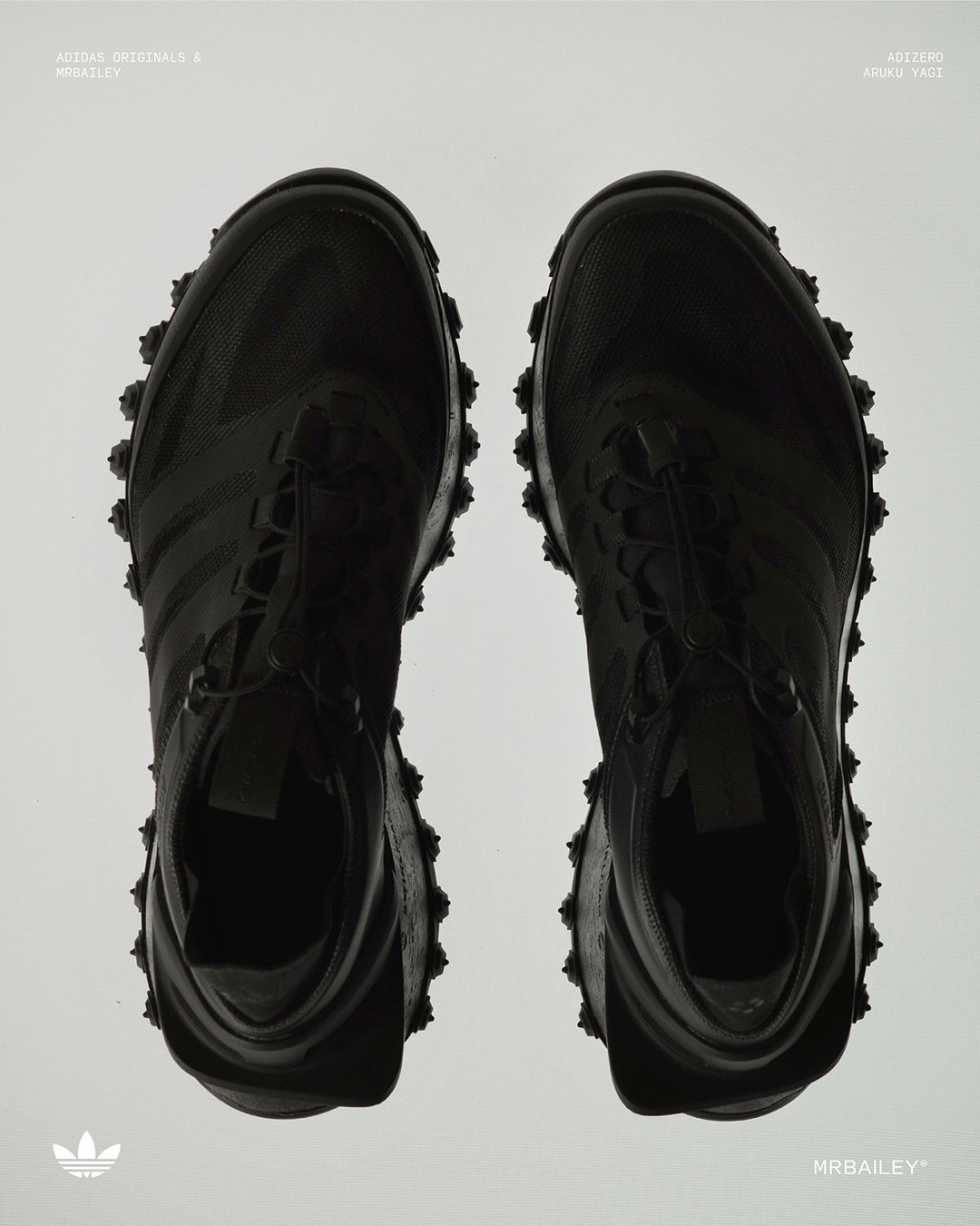 【2025年 11/3 & 11/25 発売予定】MRBAILEY × adidas Original ARUKU YAGI “Obsidian/Black” (アディダス オリジナルス Daniel Bailey ダニエル・ベイリー アルク)