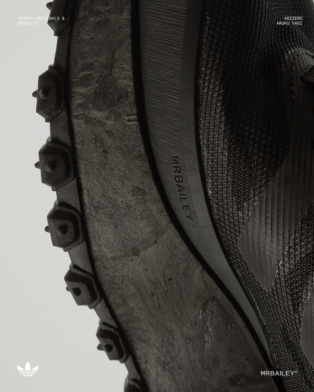 【2025年 11/3 & 11/25 発売予定】MRBAILEY × adidas Original ARUKU YAGI “Obsidian/Black” (アディダス オリジナルス Daniel Bailey ダニエル・ベイリー アルク)