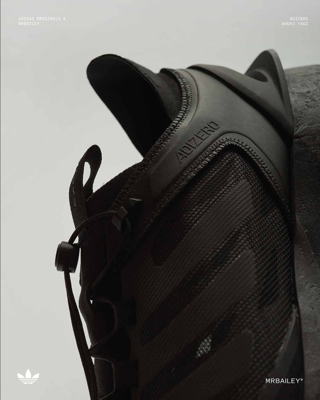 【2025年 11/3 & 11/25 発売予定】MRBAILEY × adidas Original ARUKU YAGI “Obsidian/Black” (アディダス オリジナルス Daniel Bailey ダニエル・ベイリー アルク)