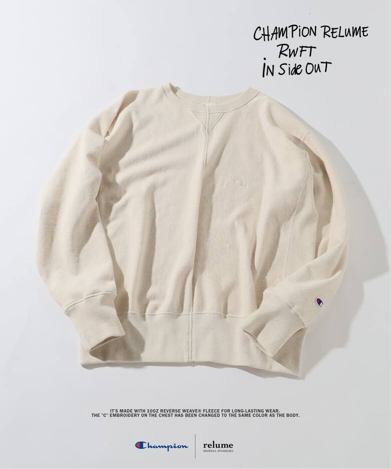 Champion × JOURNAL STANDARD relume 2025 FW 別注 ”インサイドアウト” スウェットが2026年 1月下旬 発売 (チャンピオン ジャーナルスタンダード)
