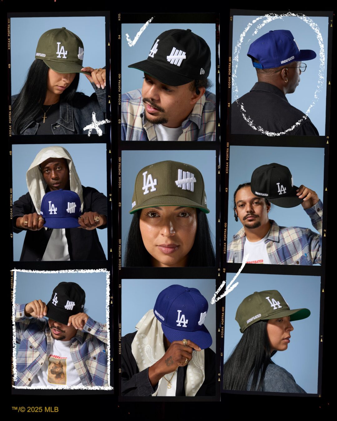 UNDEFEATED x Los Angeles Dodgers x New Era 2025 FW トリプルコラボが2025年 10/1 発売 (アンディフィーテッド ロサンゼルス・ドジャース ニューエラ)