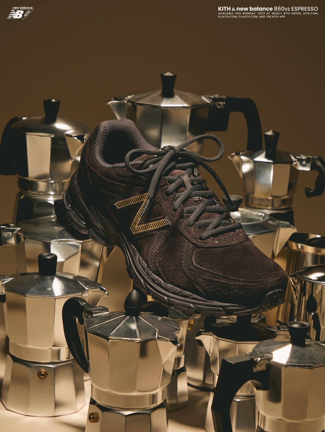 【2025年 10/13 発売】Kith × New Balance ML860 KT2 “Espresso” (キス ニューバランス “エスプレッソ”) [ML860KT2]