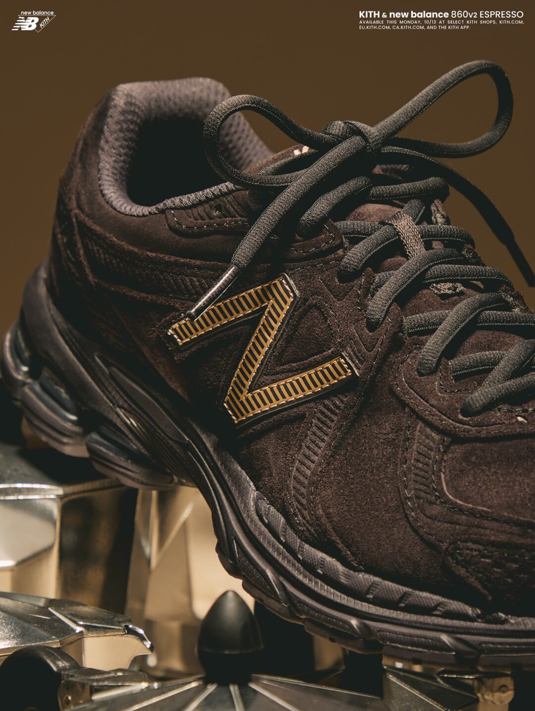 【2025年 10/13 発売】Kith × New Balance ML860 KT2 “Espresso” (キス ニューバランス “エスプレッソ”) [ML860KT2]