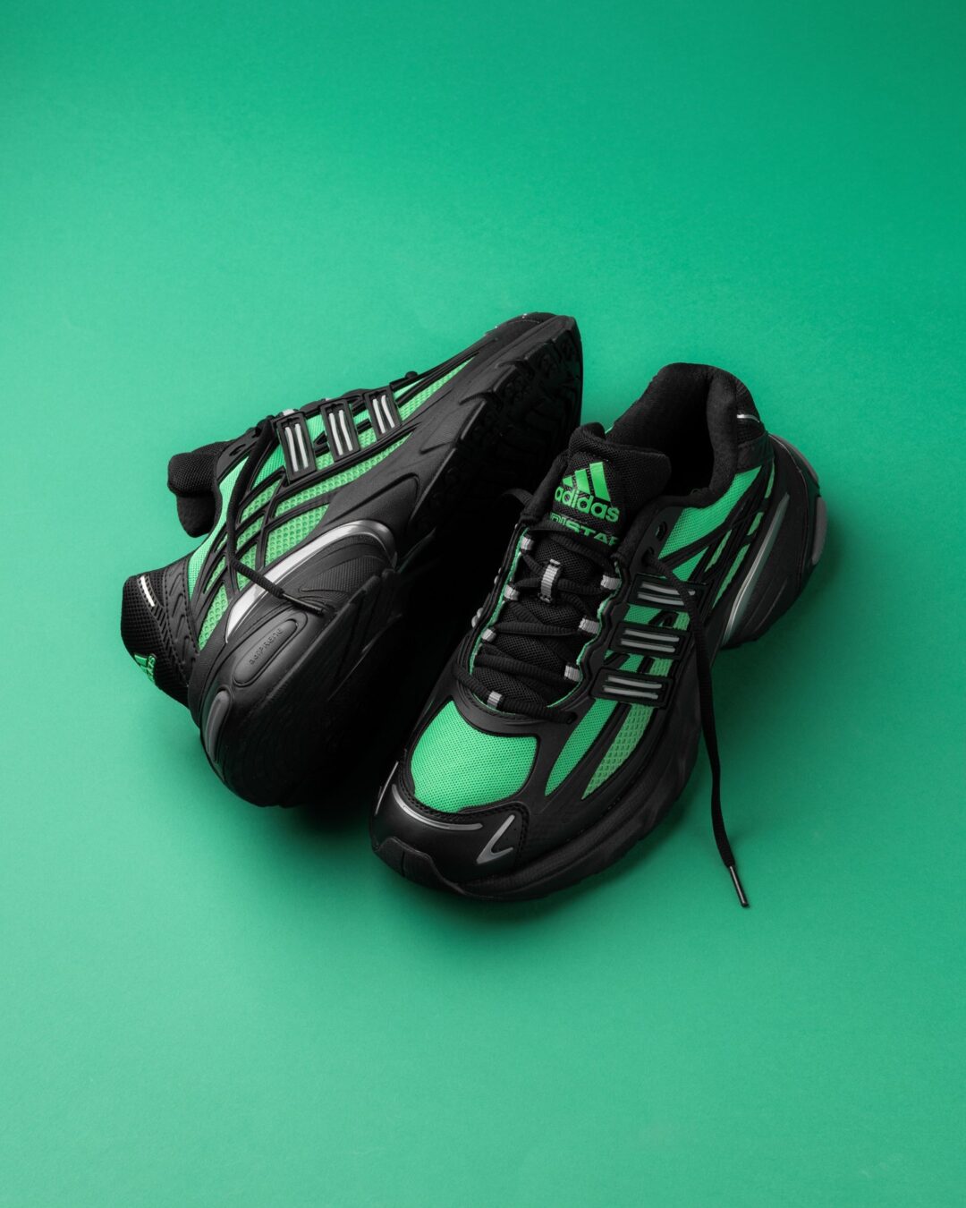 【2026年 2/3 発売】adidas Originals ADISTAR XLG 2.0 “Black/Green” (アディダス オリジナルス アディスター エクストララージ “ブラック/グリーン”) [HQ7551]