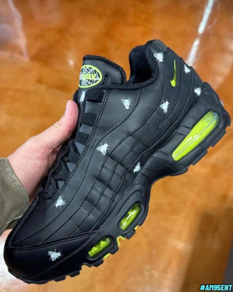 NIKE エアマックス95 ブラック/イエロー　ハウスフライ　ハエ　ハロウィン 2025年 10/24 発売】NIKE AIR MAX 95 “Houseflies/Halloween” (ナイキ