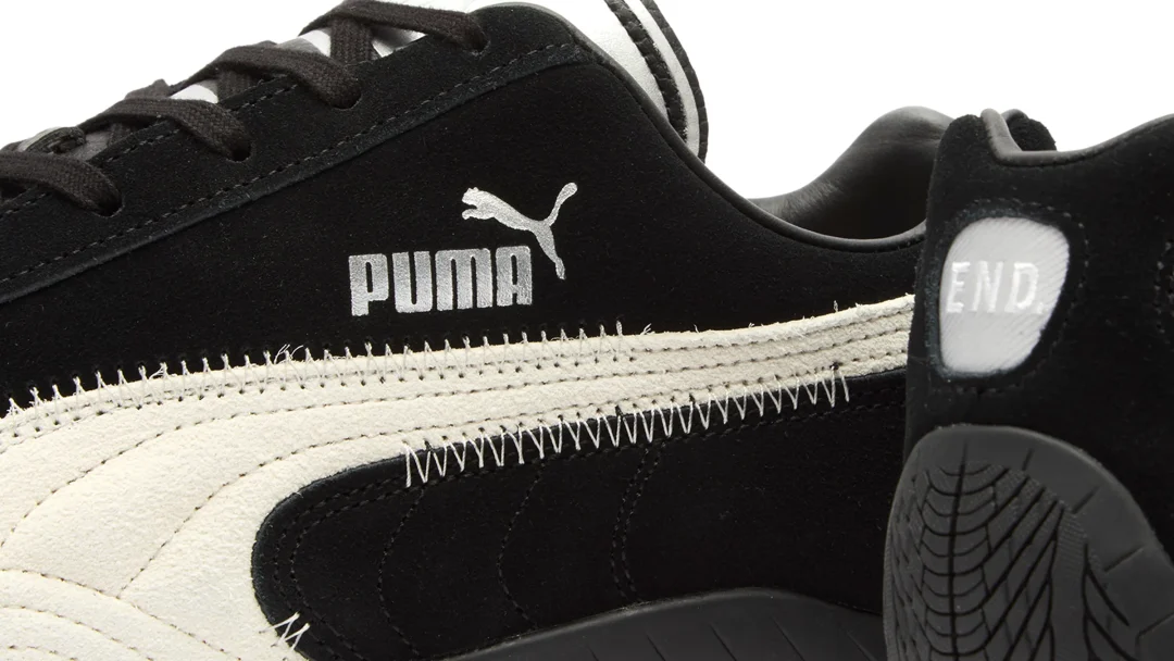 【2025年 10/31 発売】END. × PUMA SPEEDCAT & SUEDE “20th Anniversary” Black/White (エンド プーマ スピードキャット スエード “20周年” ブラック/ホワイト) [406027-01/406028-01]