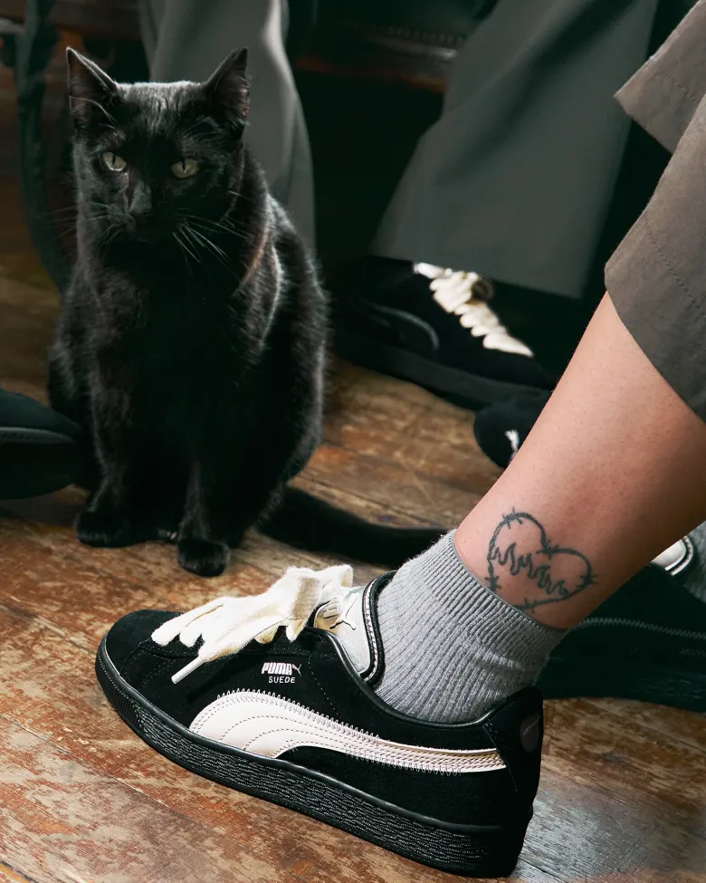 【2025年 10/31 発売】END. × PUMA SPEEDCAT & SUEDE “20th Anniversary” Black/White (エンド プーマ スピードキャット スエード “20周年” ブラック/ホワイト) [406027-01/406028-01]