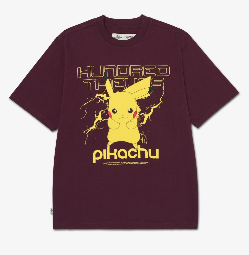 100 Thieves × Pokemon 2025 FW コラボが10/25 発売 (ハンドレッドシーヴス ポケモン)