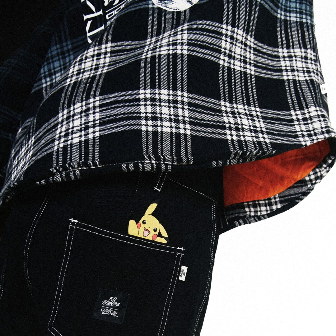 100 Thieves × Pokemon 2025 FW コラボが10/25 発売 (ハンドレッドシーヴス ポケモン)