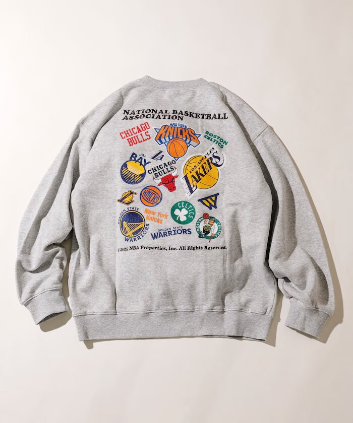 FREAK’S STORE × NBA 2025 FW 別注 クルーネックが発売 (エヌビーエー フリークスストア)