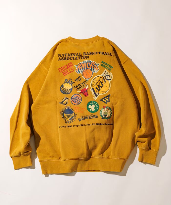 FREAK’S STORE × NBA 2025 FW 別注 クルーネックが発売 (エヌビーエー フリークスストア)