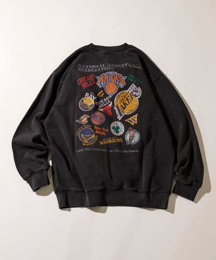 FREAK’S STORE × NBA 2025 FW 別注 クルーネックが発売 (エヌビーエー フリークスストア)