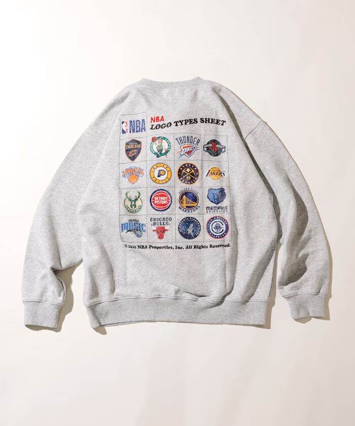 FREAK’S STORE × NBA 2025 FW 別注 クルーネックが発売 (エヌビーエー フリークスストア)