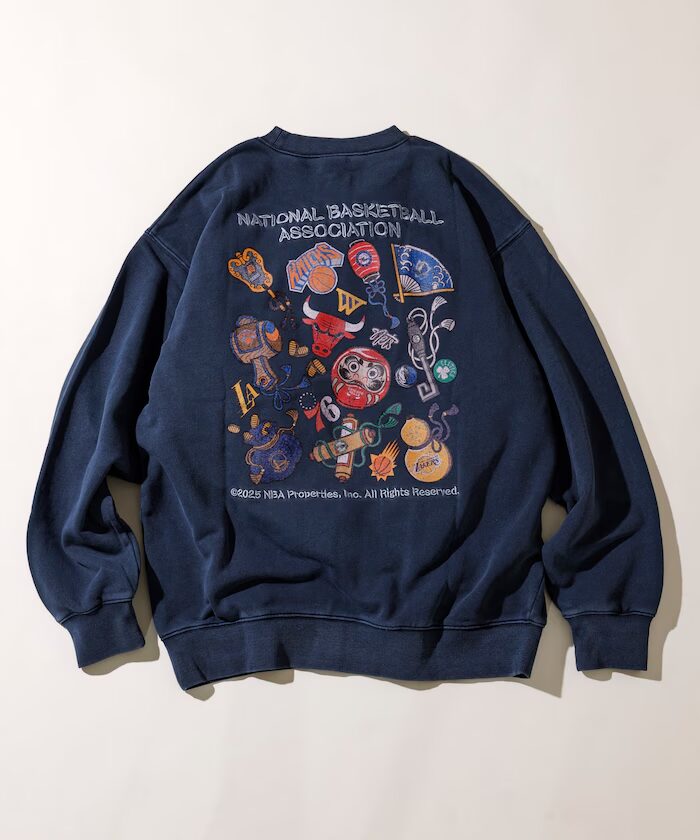FREAK’S STORE × NBA 2025 FW 別注 クルーネックが発売 (エヌビーエー フリークスストア)