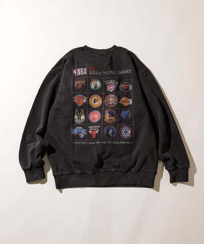 FREAK’S STORE × NBA 2025 FW 別注 クルーネックが発売 (エヌビーエー フリークスストア)