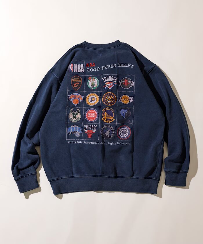FREAK’S STORE × NBA 2025 FW 別注 クルーネックが発売 (エヌビーエー フリークスストア)