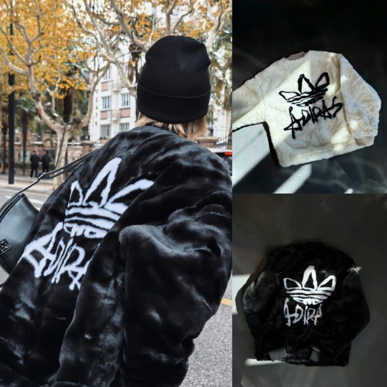 adidas Originals New Fur Jacket “Black/White” (アディダス
