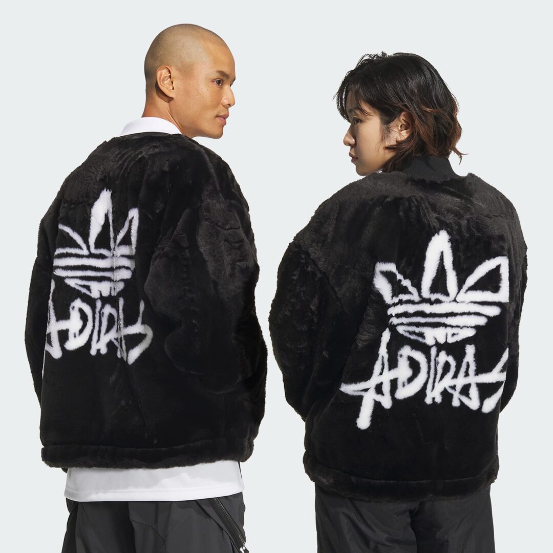 adidas Originals New Fur Jacket “Black/White” (アディダス オリジナルス ニュー ファー ジャケット “ブラック/ホワイト”) [JD3776/JD3777]