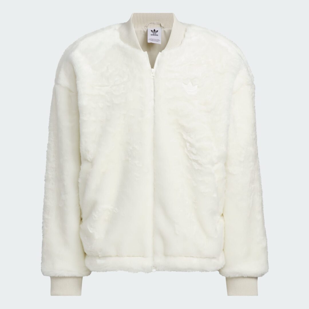 adidas Originals New Fur Jacket “Black/White” (アディダス オリジナルス ニュー ファー ジャケット “ブラック/ホワイト”) [JD3776/JD3777]