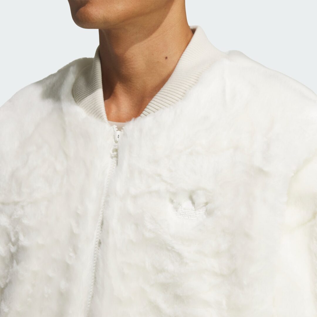 adidas Originals New Fur Jacket “Black/White” (アディダス オリジナルス ニュー ファー ジャケット “ブラック/ホワイト”) [JD3776/JD3777]