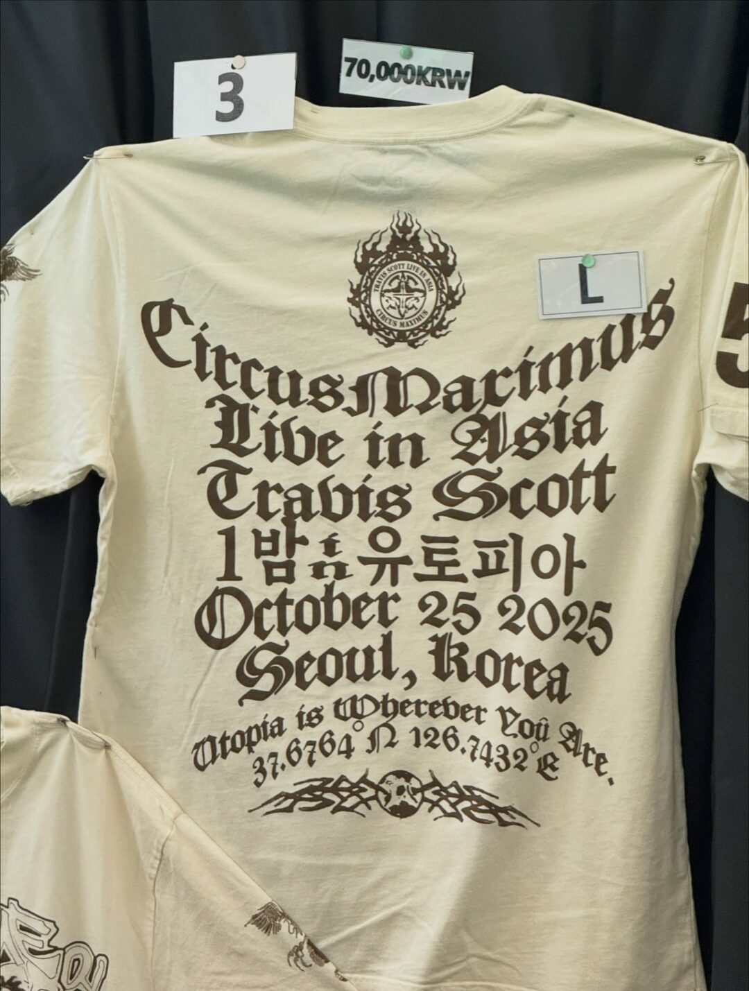 Travis Scott “Circus Maximus” アジアツアー限定アイテムが発売予定 (トラヴィス・スコット サーカス・マキシマス)