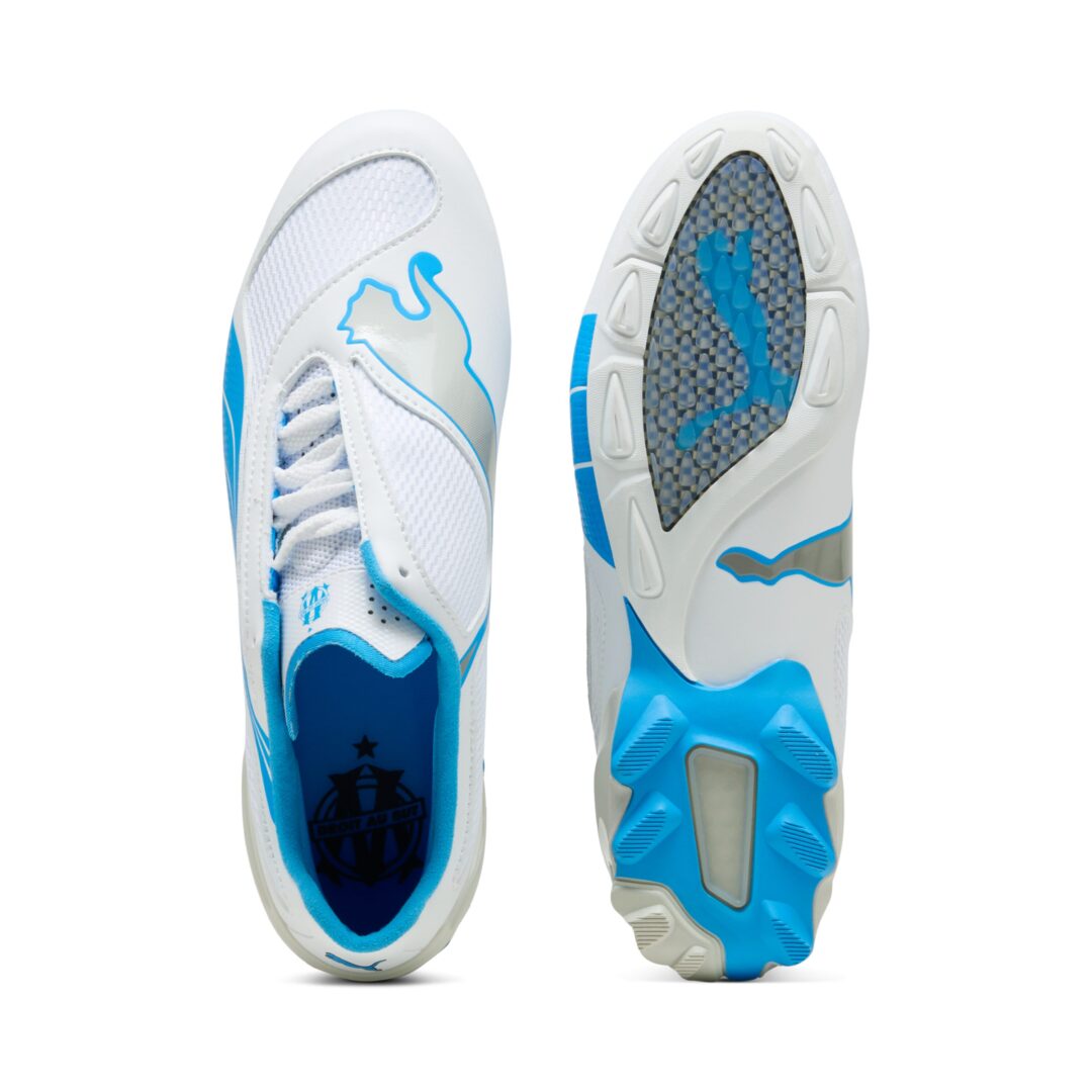 【2025年 10/15 発売】OLYMPIQUE MARSEILLE × PUMA V-S1 “PUMA White/Bleu Azur” (オリンピック・マルセイユ プーマ) [406319-01]