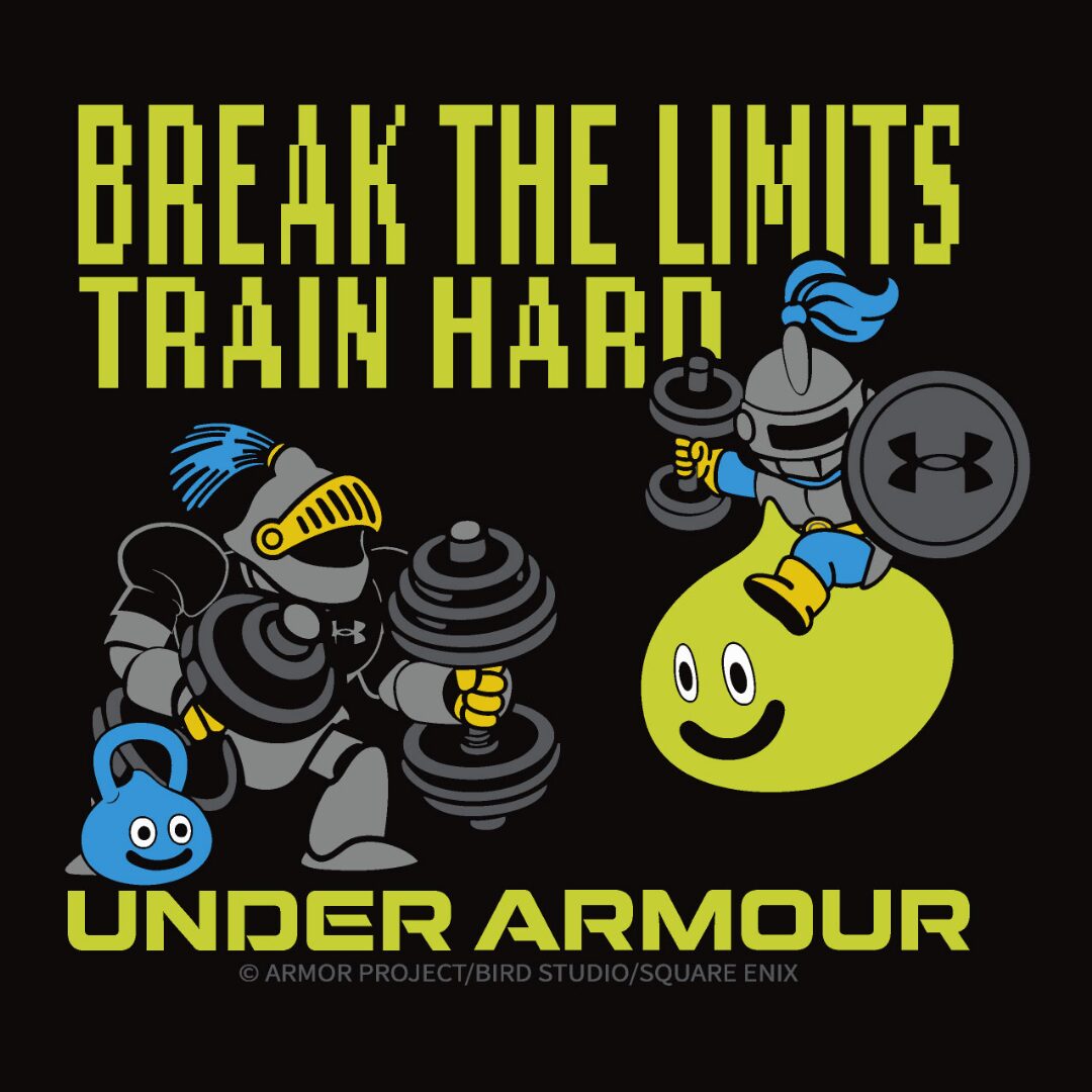 UNDER ARMOUR × ドラゴンクエストとのコラボコレクションがプレミアム・アウトレット限定で2025年 11/7 発売 (アンダーアーマー Dragon Quest)