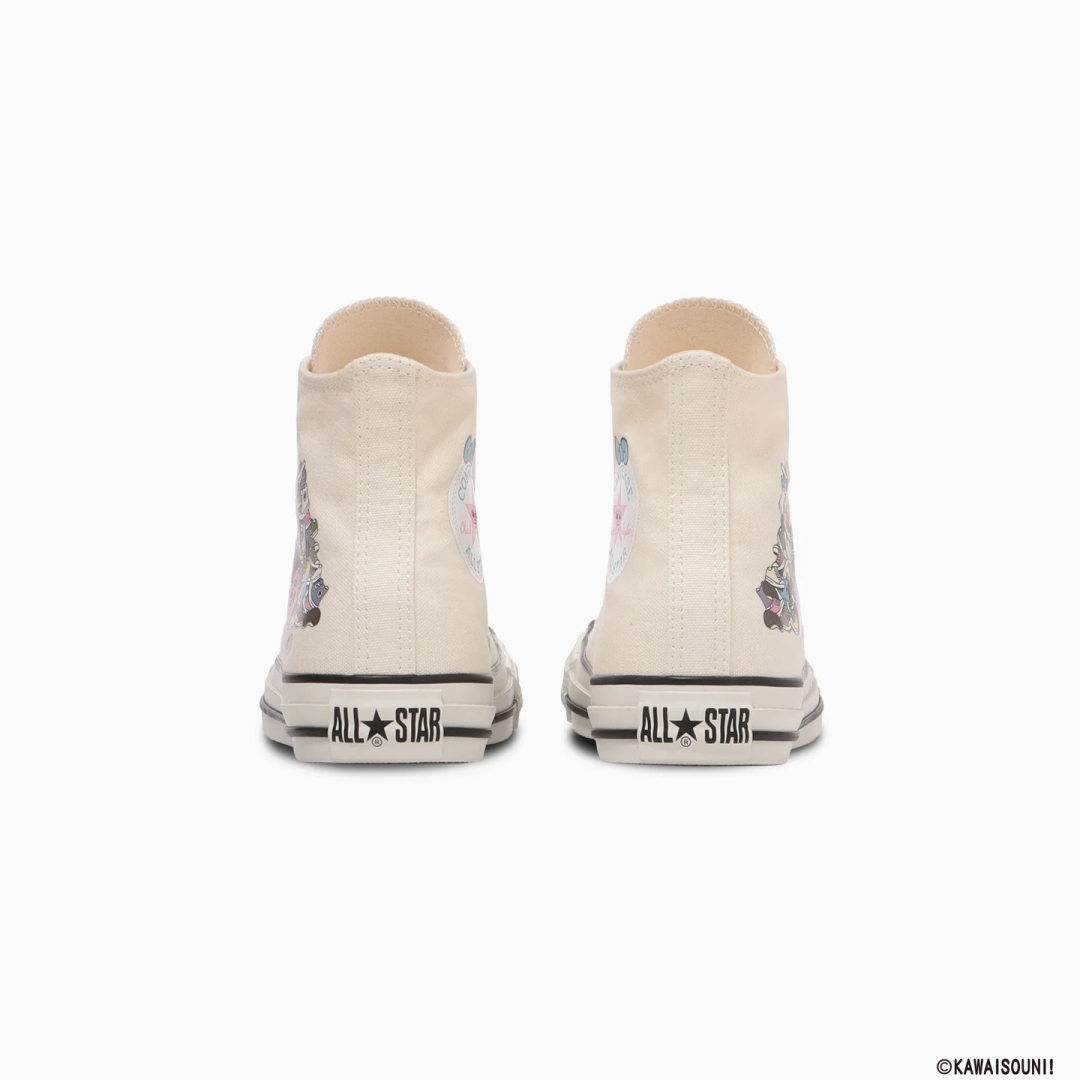 【2025年 10/17 発売】「おぱんちゅうさぎ 可哀想に！」× CONVERSE ALL STAR コラボ第2弾 (コンバース オールスター KAWAISOUNI)