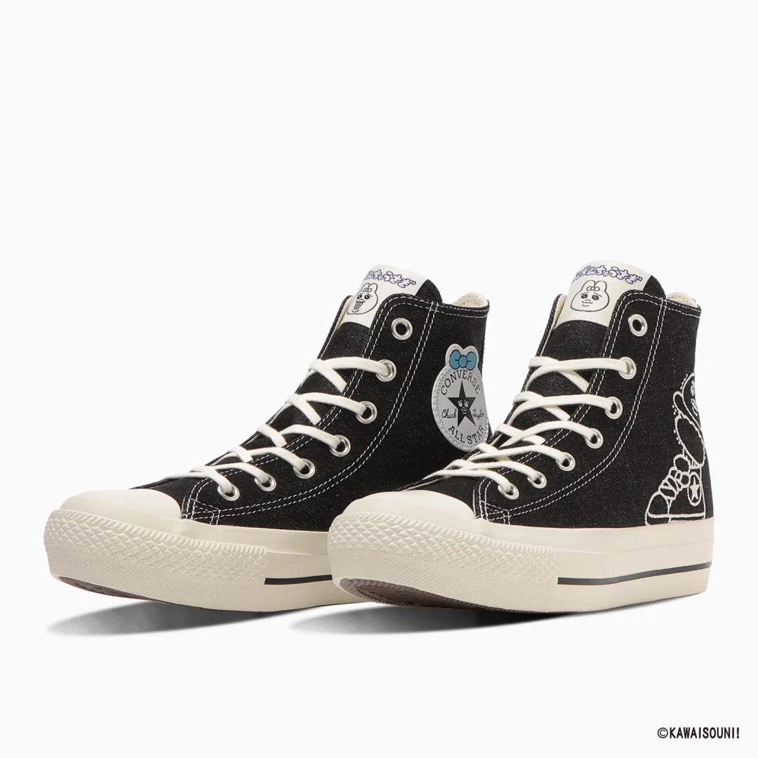 【2025年 10/17 発売】「おぱんちゅうさぎ 可哀想に！」× CONVERSE ALL STAR コラボ第2弾 (コンバース オールスター KAWAISOUNI)