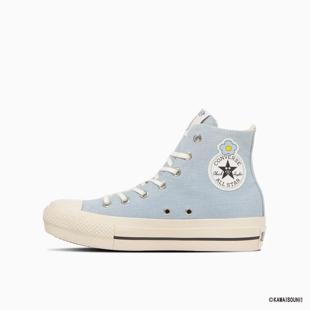 【2025年 10/17 発売】「おぱんちゅうさぎ 可哀想に！」× CONVERSE ALL STAR コラボ第2弾 (コンバース オールスター KAWAISOUNI)
