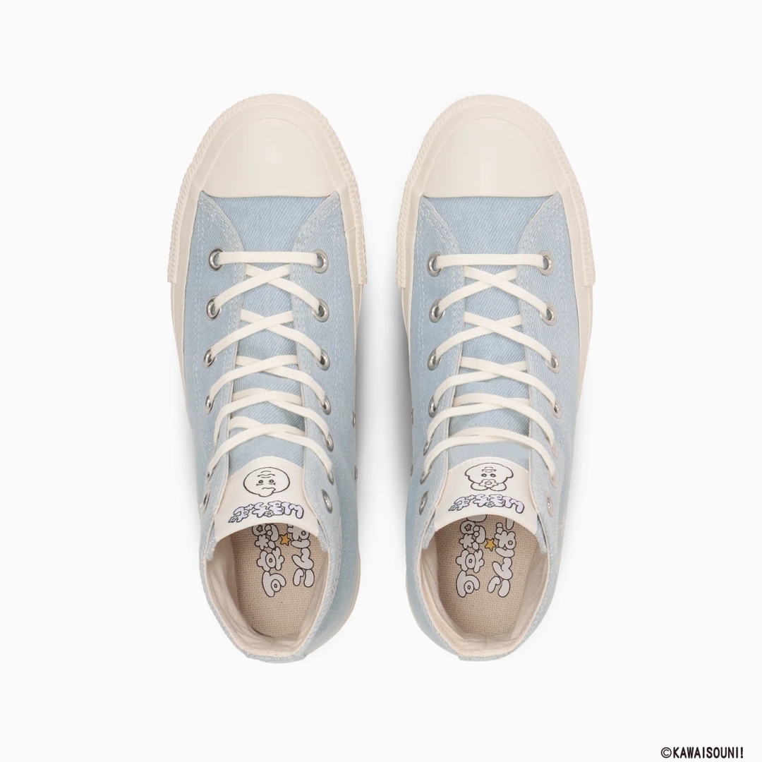 【2025年 10/17 発売】「おぱんちゅうさぎ 可哀想に！」× CONVERSE ALL STAR コラボ第2弾 (コンバース オールスター KAWAISOUNI)