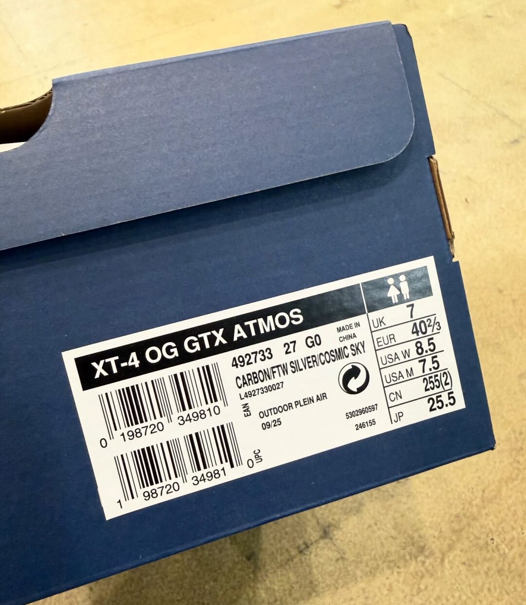 【2025年 12/13 発売予定】atmos × Salomon XT-4 GORE-TEX GTX “STARS COLLIDE II” (アトモス サロモン ゴアテックス) [L49273300]