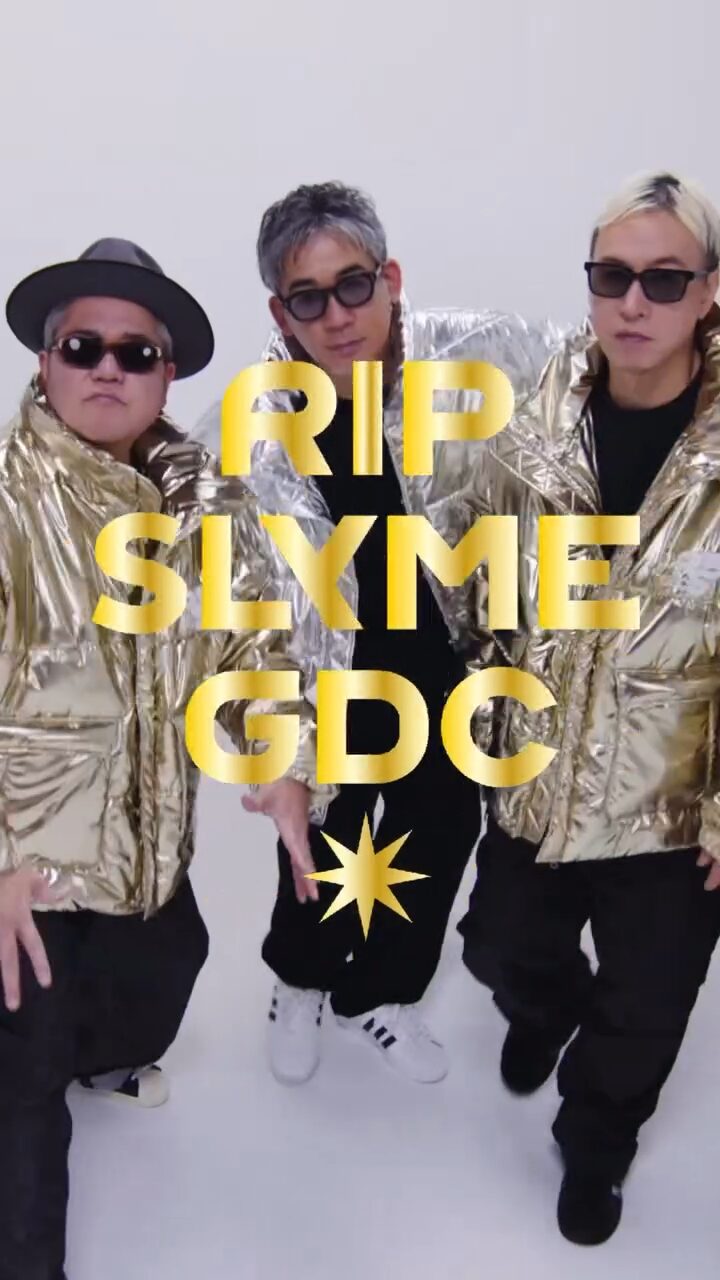 RIP SLYME × GDC
コラボが2025年 11/1 & 11/22 発売 (ジーディーシー リップスライム)