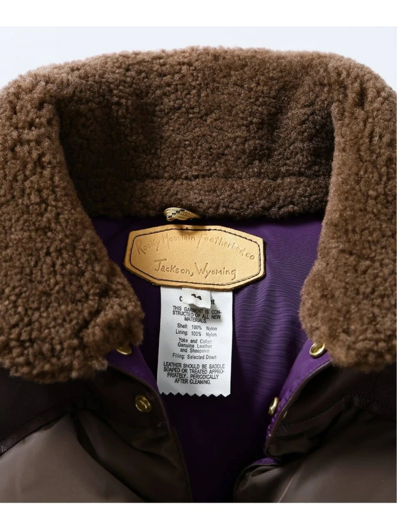 JOURNAL STANDARD × Rocky Mountain Featherbed 2025 FW 別注 “クロップド ダウン”が11月下旬 発売 (ジャーナルスタンダード ロッキーマウンテン)
