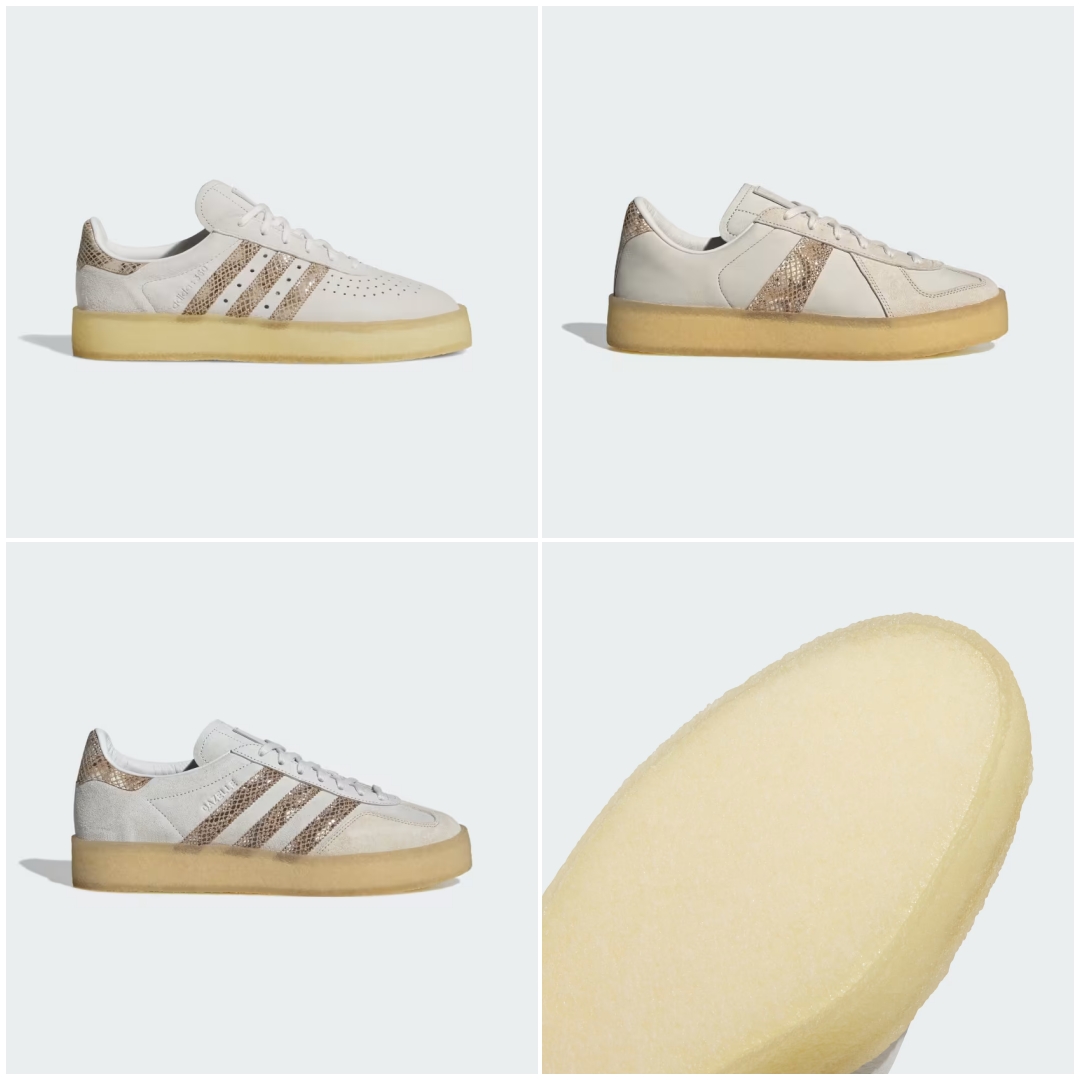 過去に発売したRonnie Fieg for adidas Originals & Clarks Originals "Snake" コラボが2025年 10/31 発売 (キス クラークス アディダス オリジナルス)