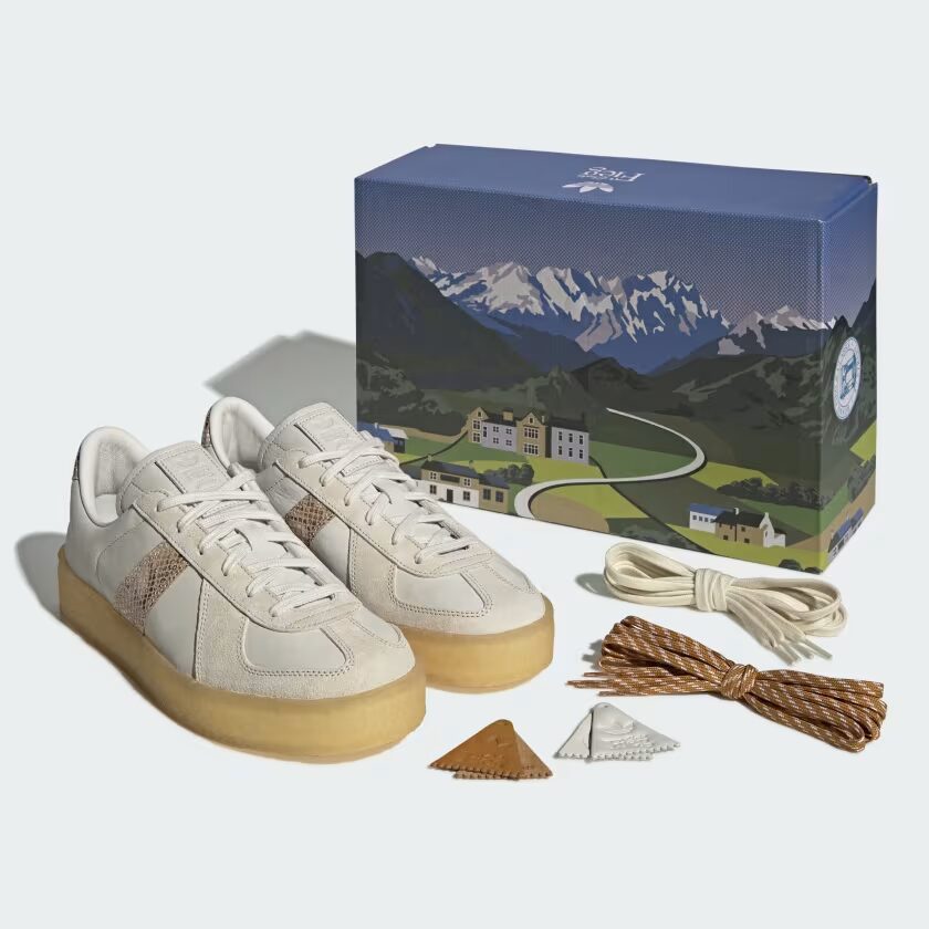 過去に発売したRonnie Fieg for adidas Originals & Clarks Originals “Snake” コラボが2025年 10/31 発売 (キス クラークス アディダス オリジナルス)