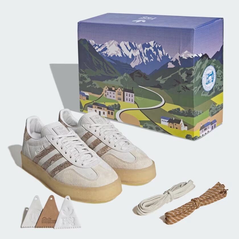 過去に発売したRonnie Fieg for adidas Originals & Clarks Originals “Snake” コラボが2025年 10/31 発売 (キス クラークス アディダス オリジナルス)
